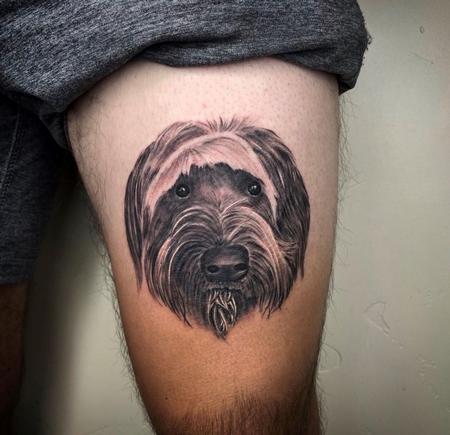 Tattoos - Dayton Smith Dog - 144667